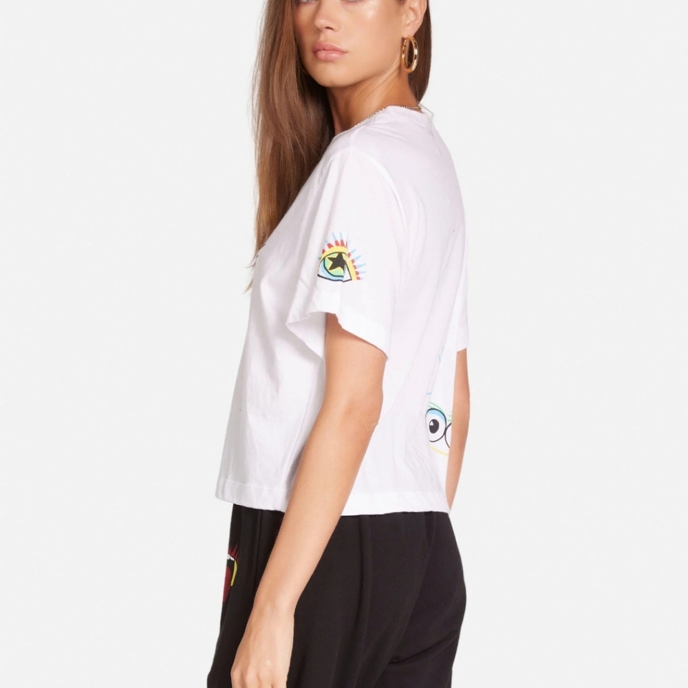 Lauren Moshi Rocker Eye Rue tee - Picture 4 of 14